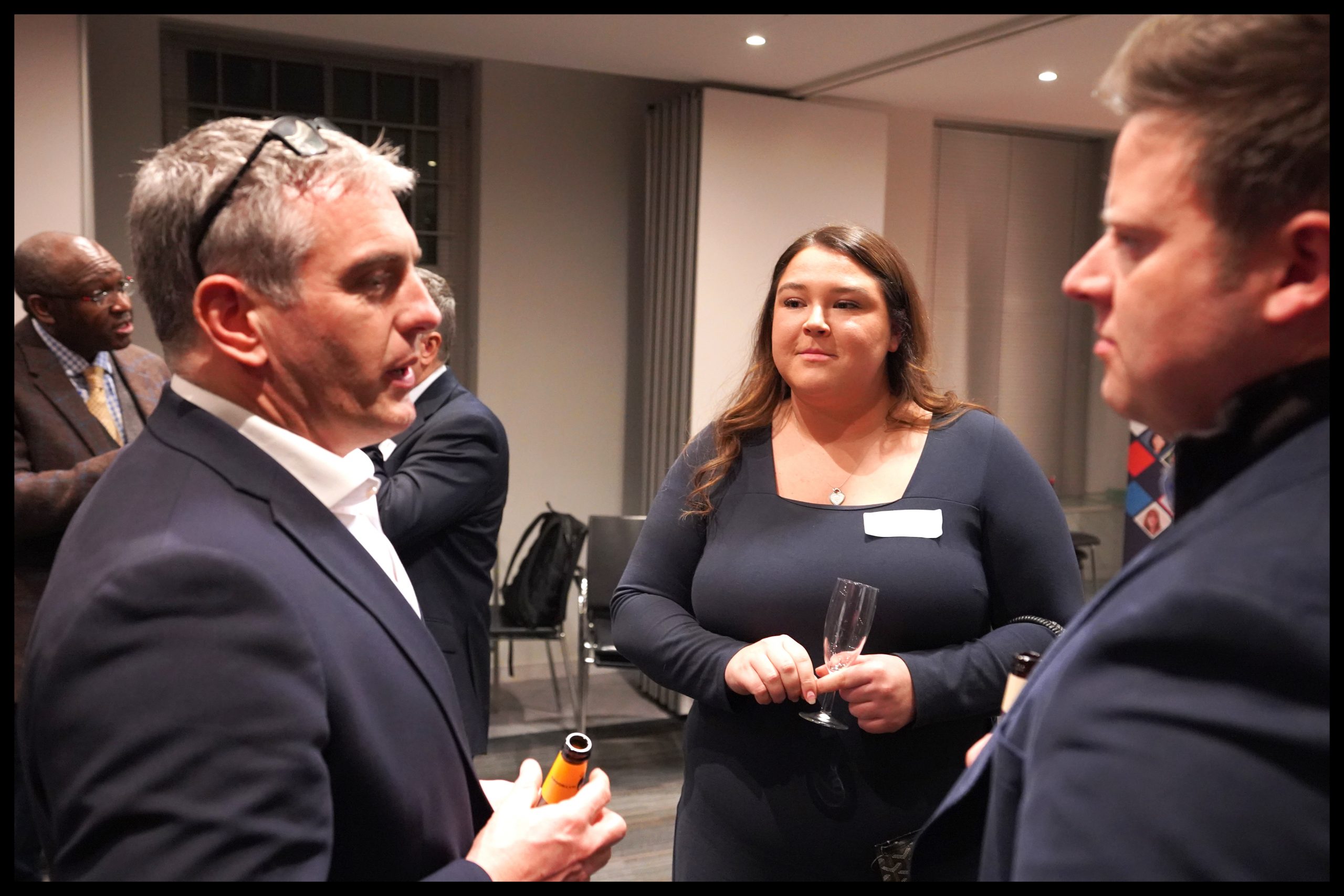 Richard Brown, Pharmacist, speaks with attendees - MLAS